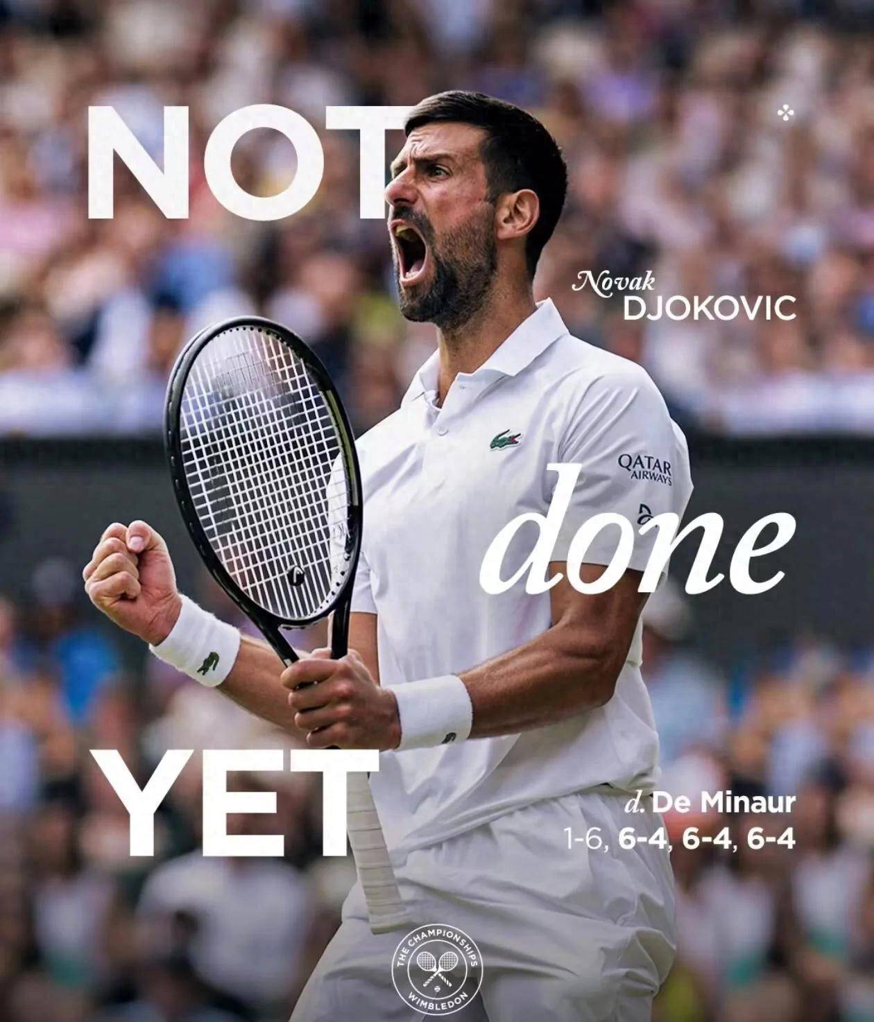 联合杯轻取澳网，德约科维奇刷新纪录