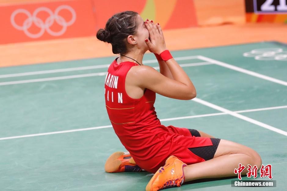 印尼羽毛球队险胜法国羽毛球队，马琳爆发神勇